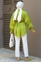 Mais Yağ Yeşili Tunik