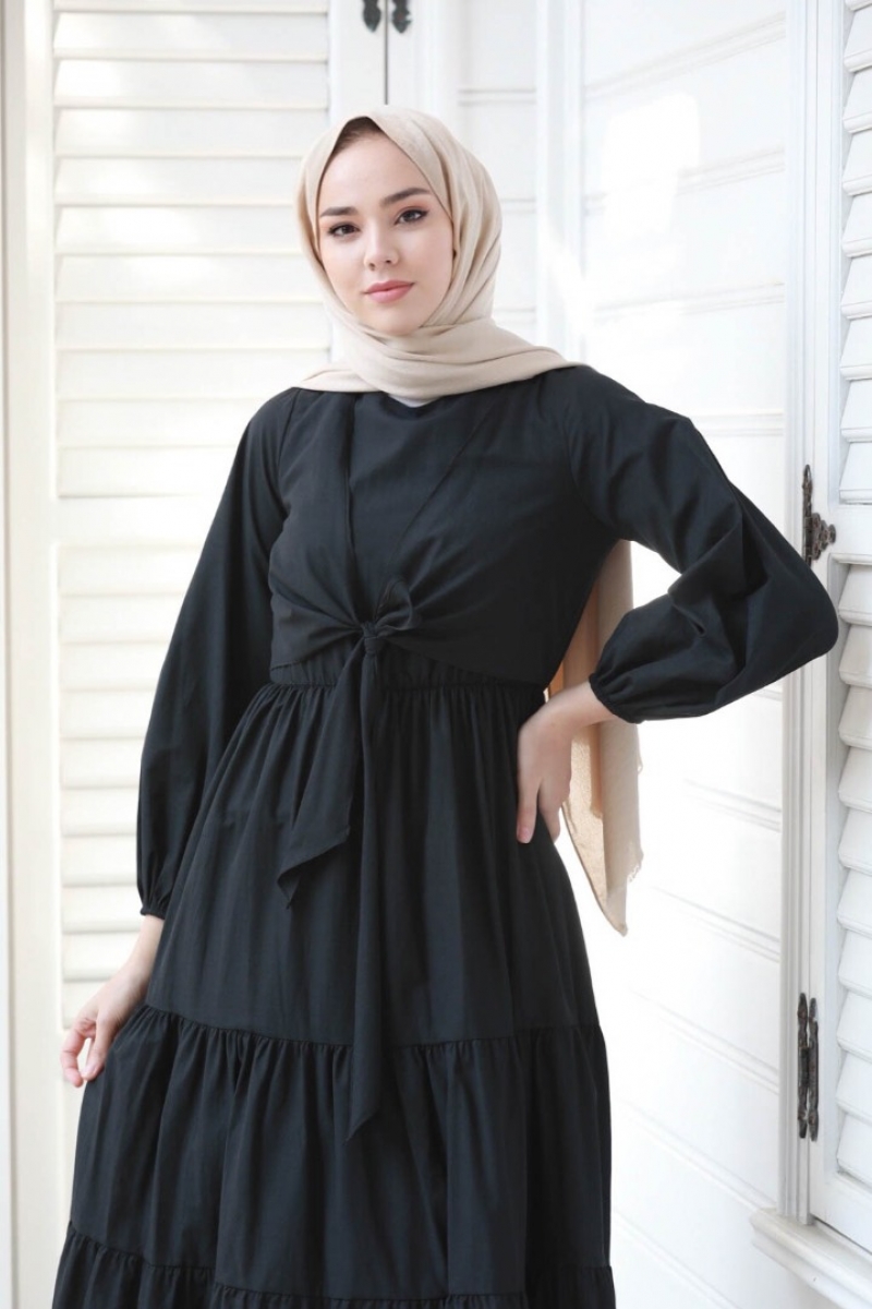 Manara Siyah Elbise
