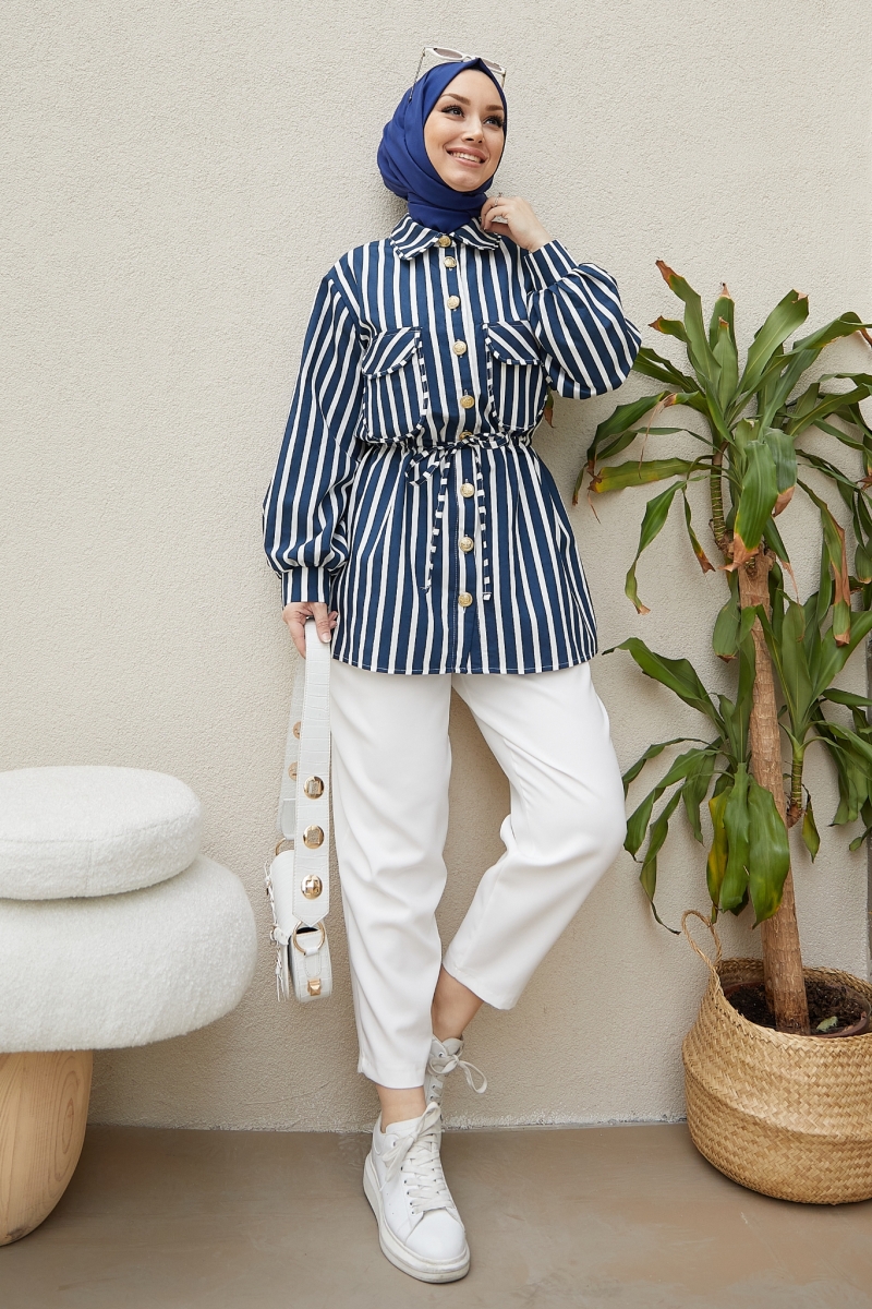 Mania Beyaz Pantolon