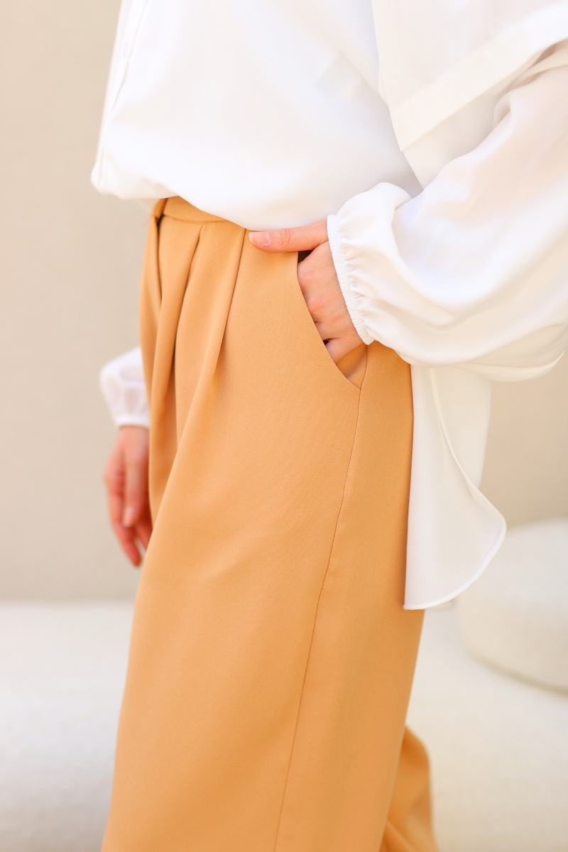 Mania Camel Pantolon