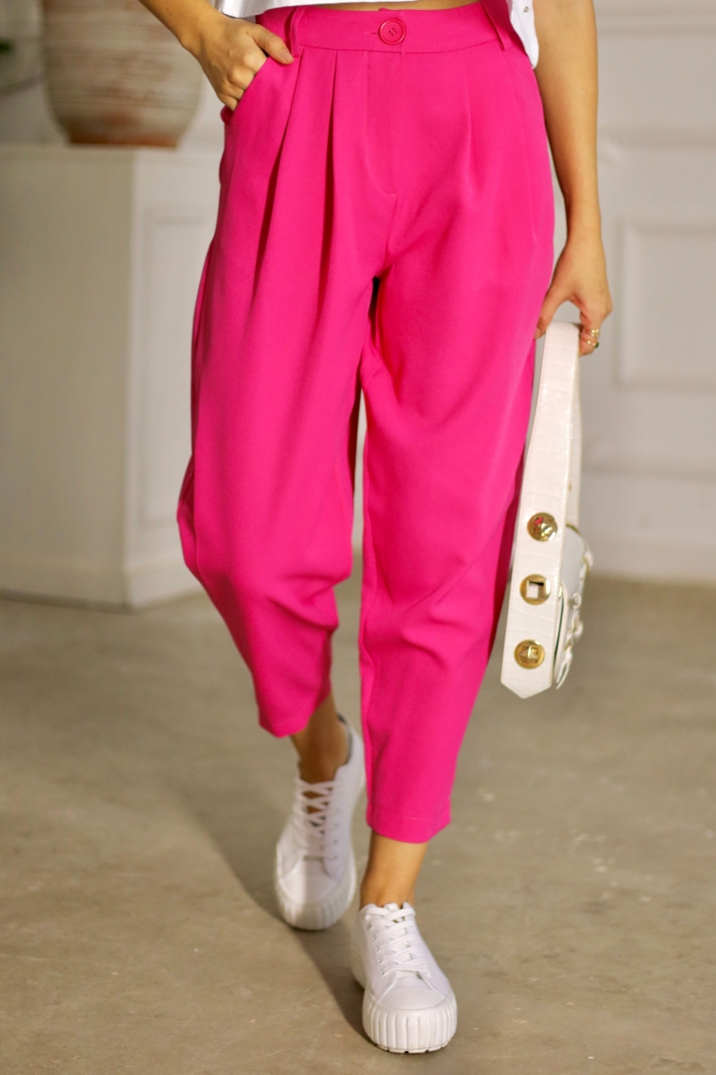 Mania Fuşya Pantolon