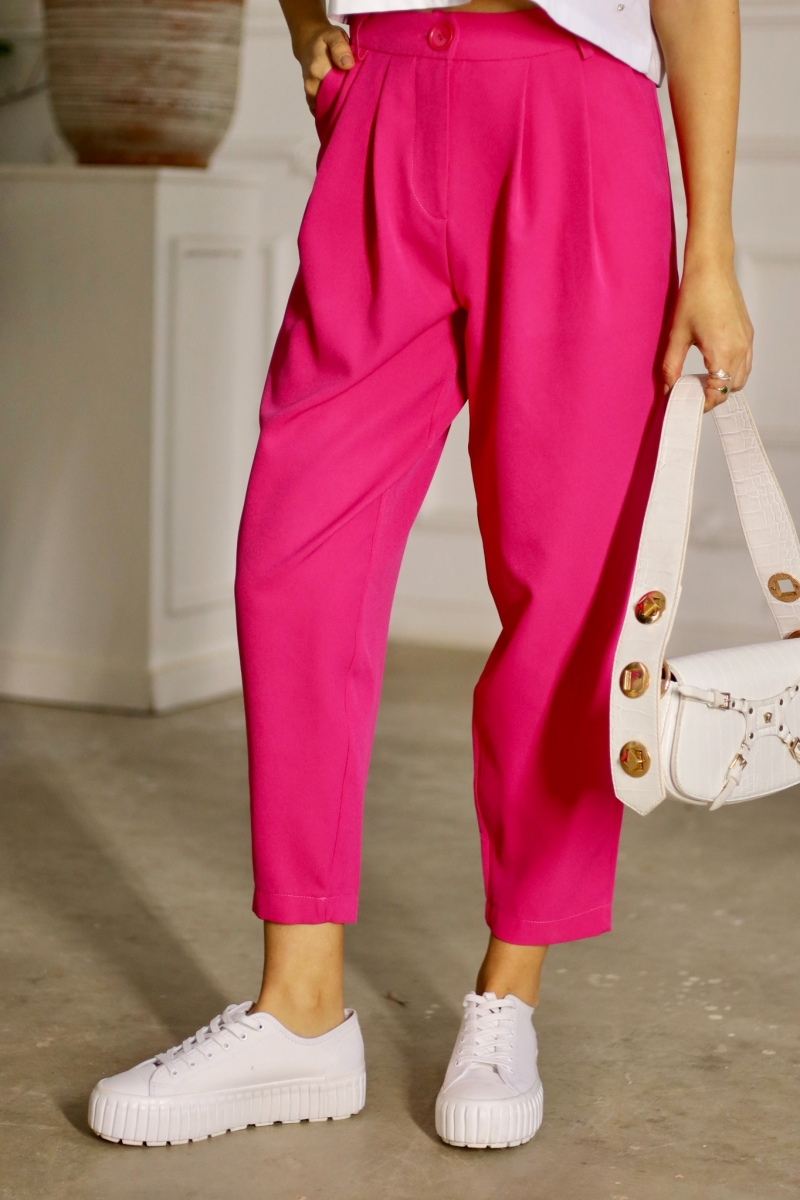 Mania Fuşya Pantolon