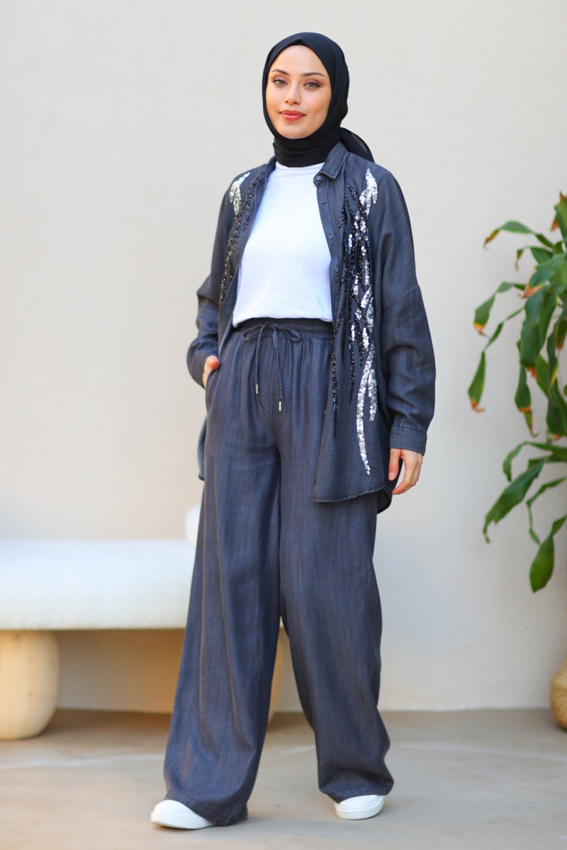 Manish Antrasit Pantolon