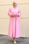 Manya Pembe Elbise