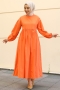 Manya Turuncu Elbise