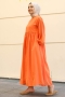 Manya Turuncu Elbise