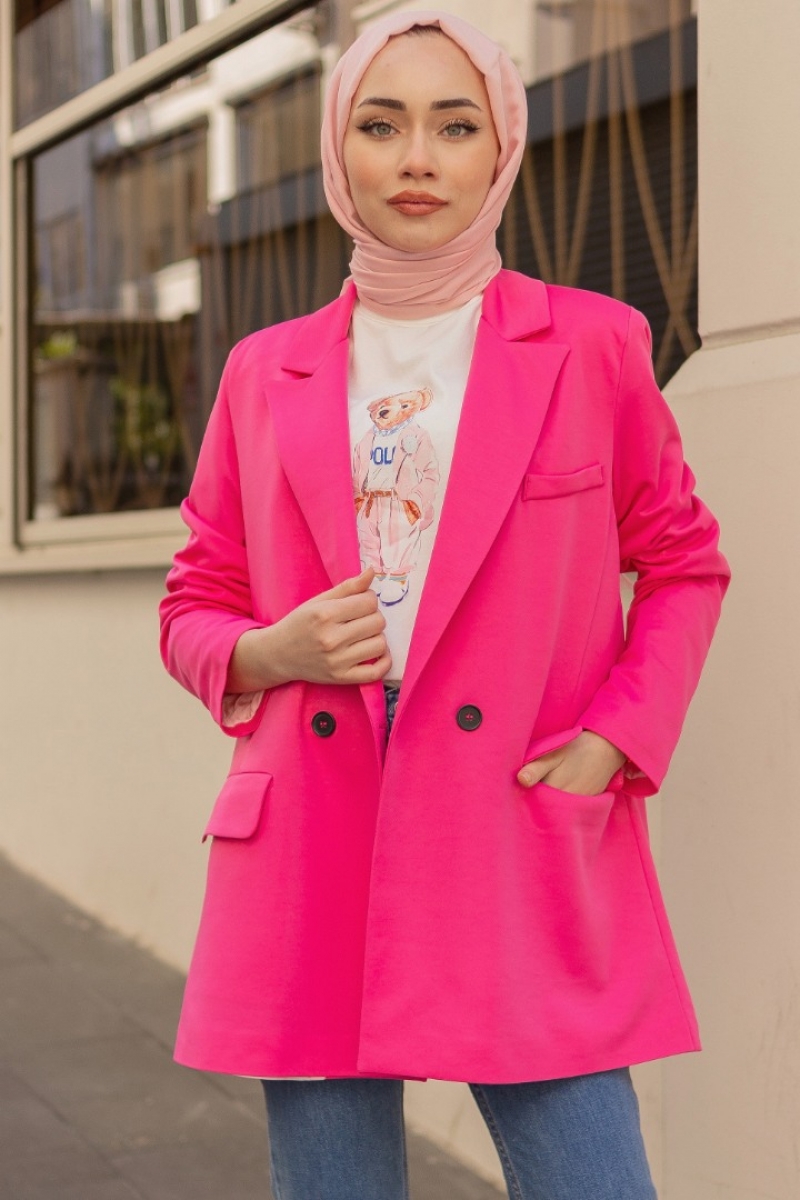 Marima Pembe Ceket
