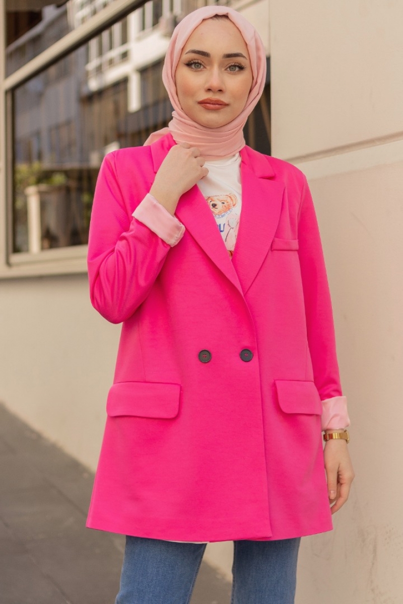 Marima Pembe Ceket