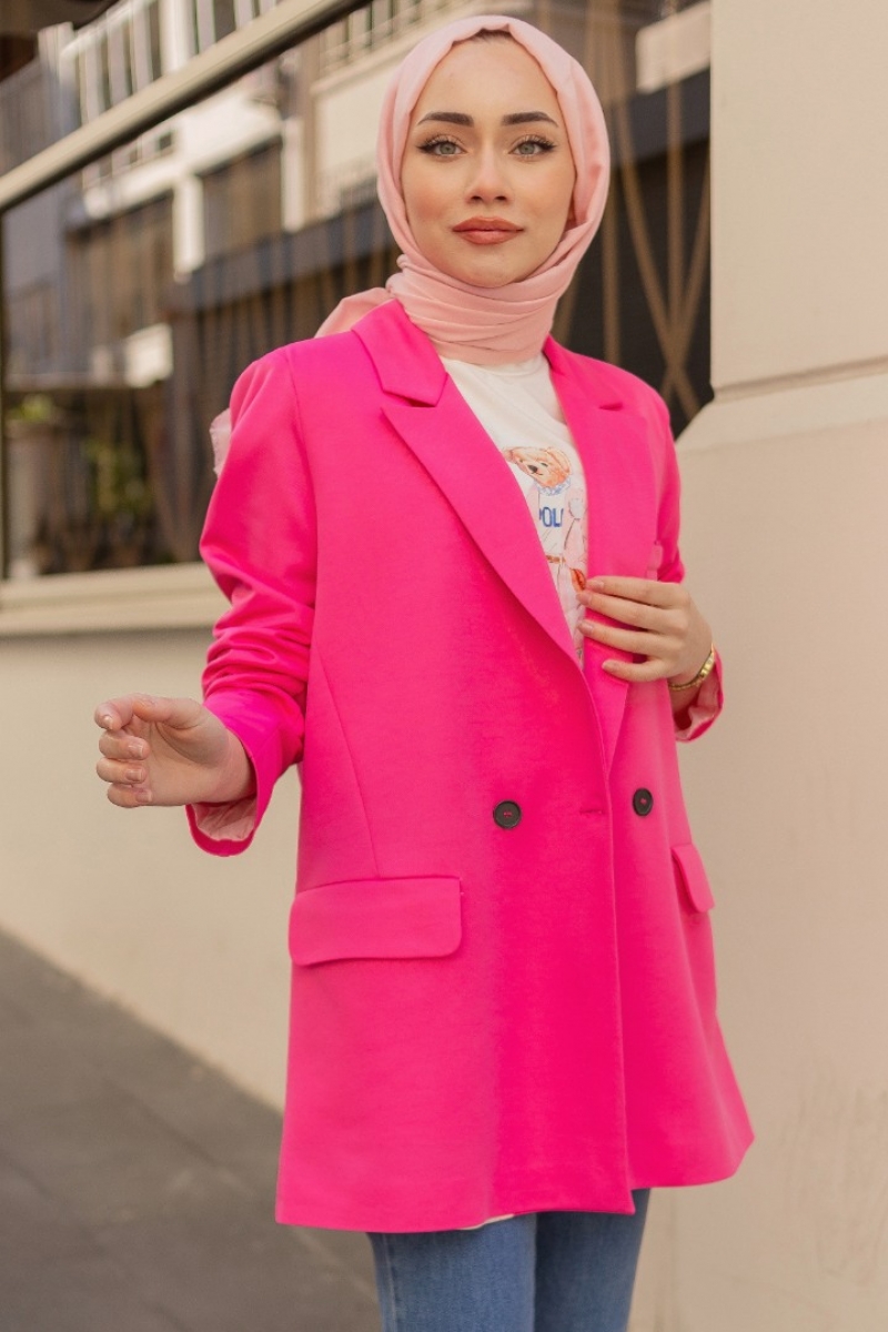 Marima Pembe Ceket