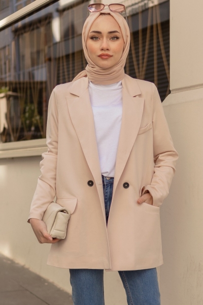 Marima Bej Ceket