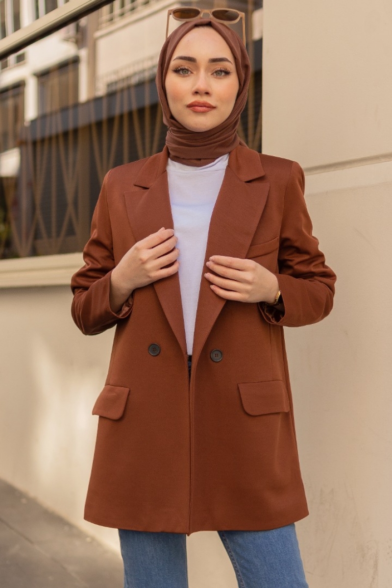 Marima Kahverengi Ceket