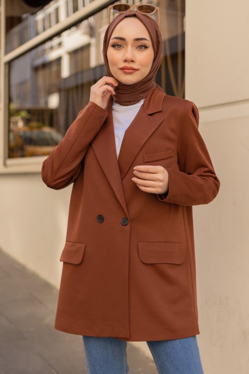 Marima Kahverengi Ceket