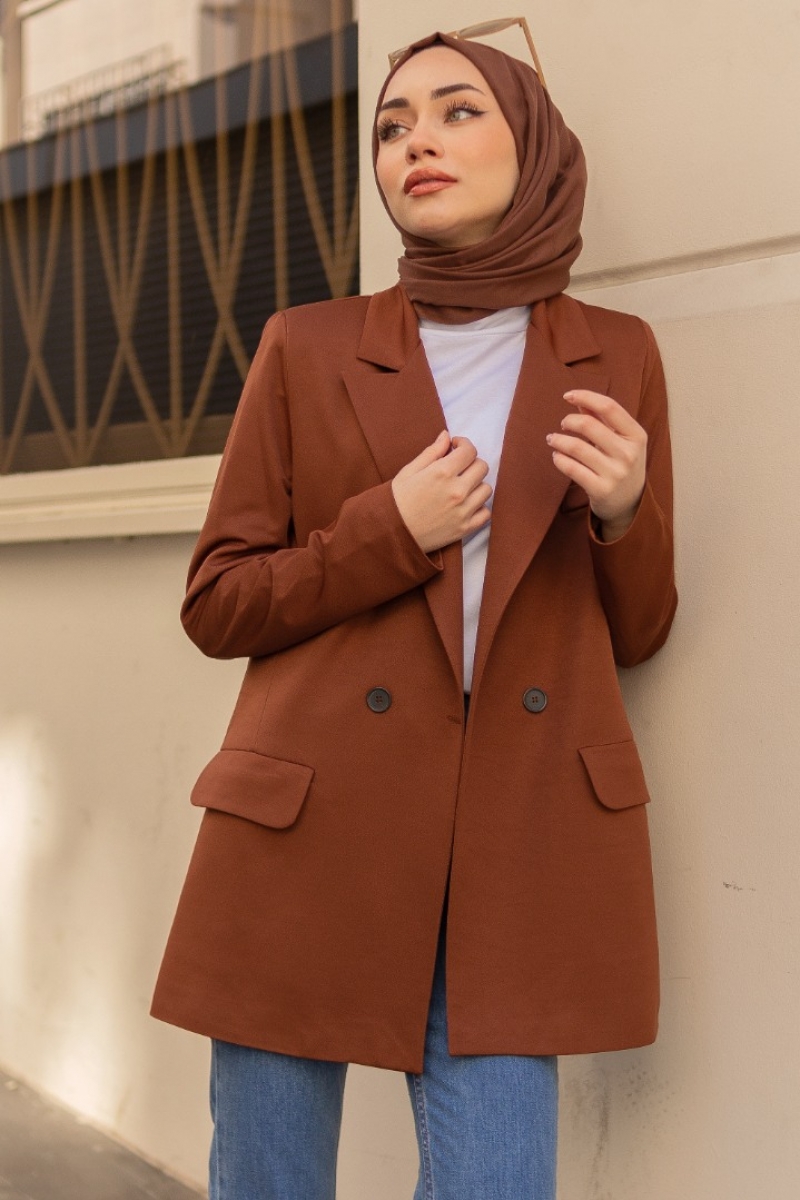 Marima Kahverengi Ceket