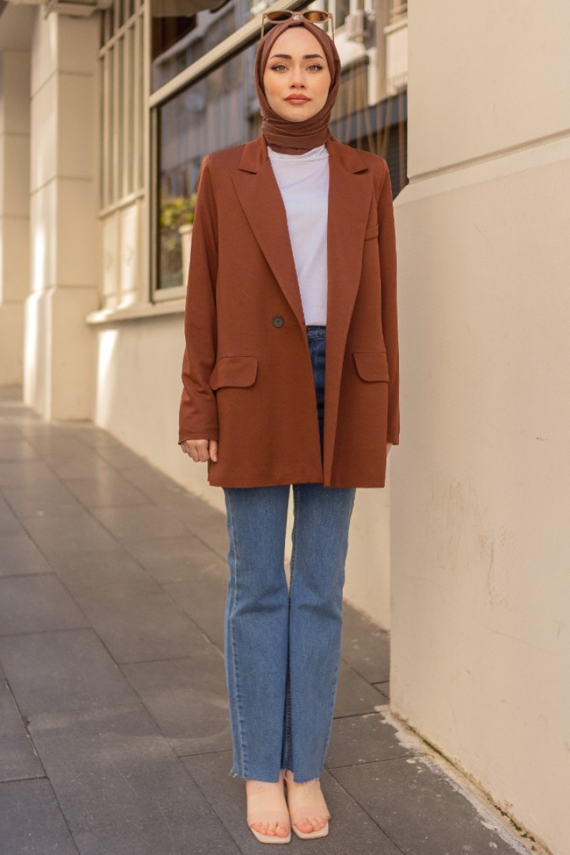 Marima Kahverengi Ceket