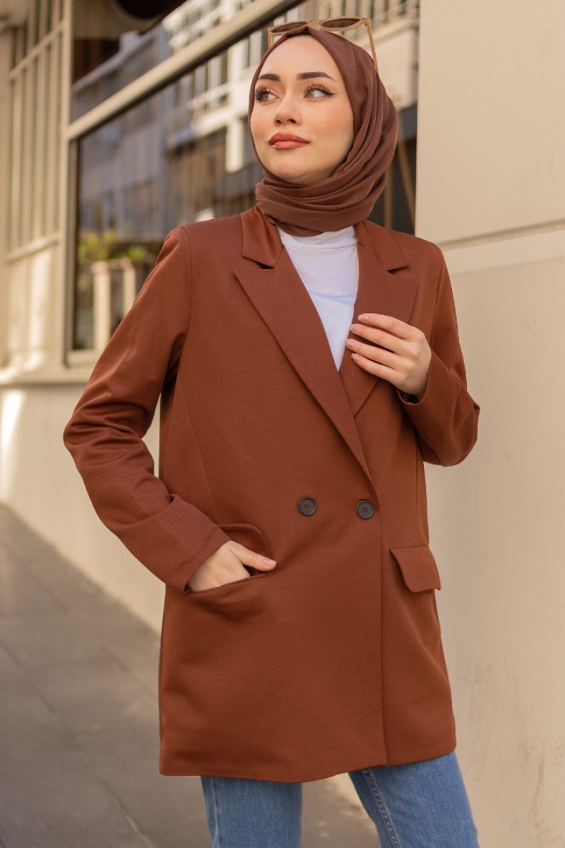 Marima Kahverengi Ceket