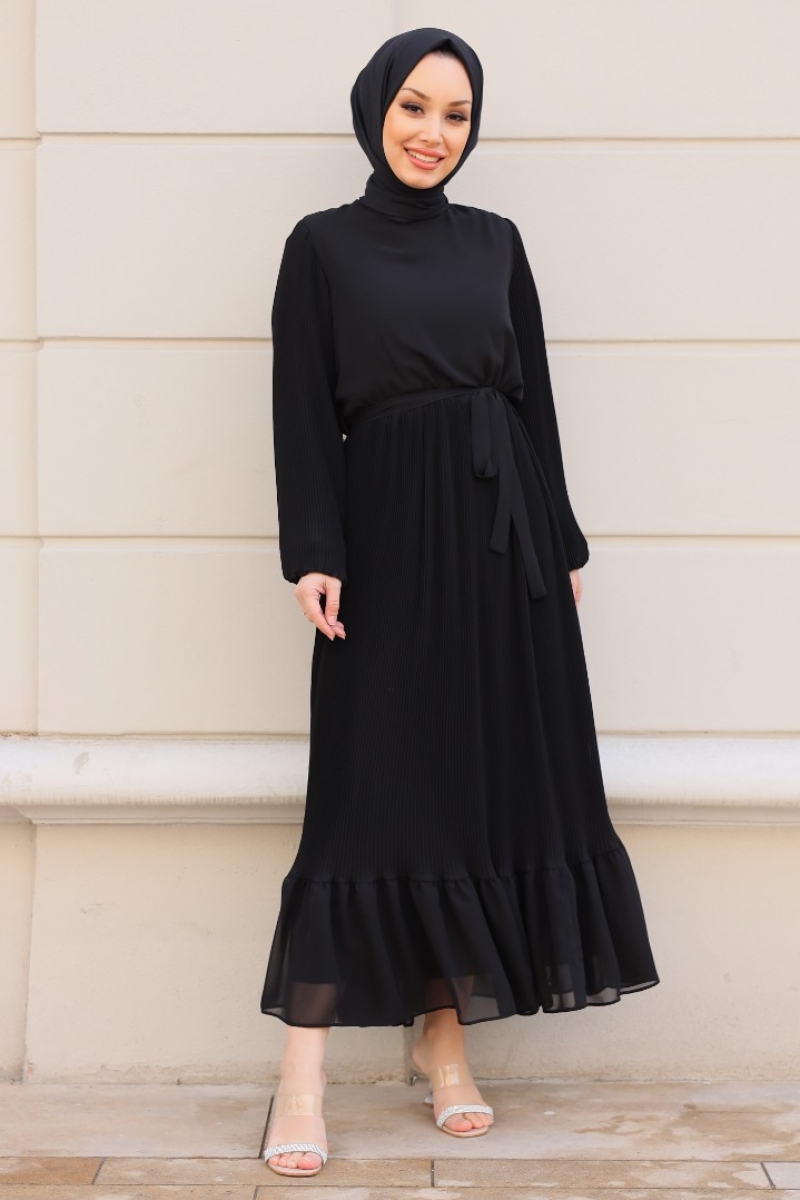 Mariola Siyah Elbise