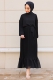 Mariola Siyah Elbise