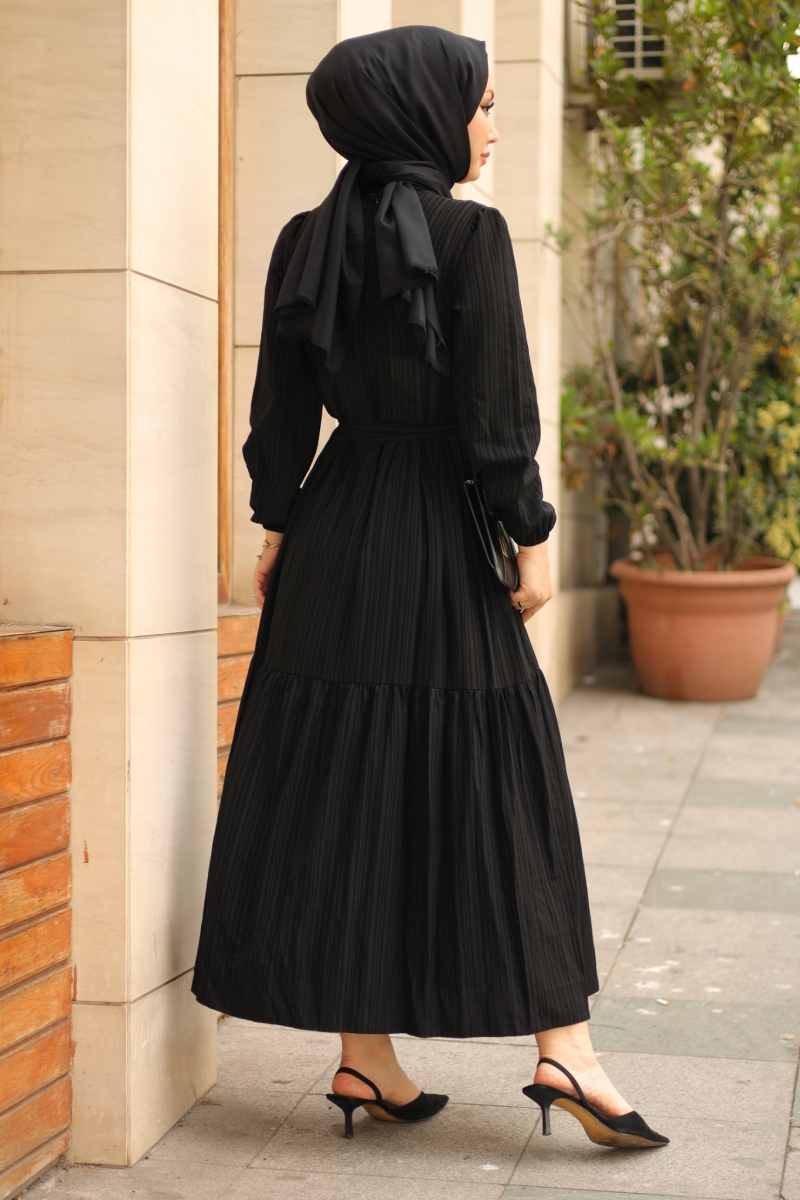 Marsha Siyah Elbise