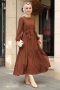Marsha Kahverengi Elbise