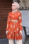 Marta Turuncu Tunik