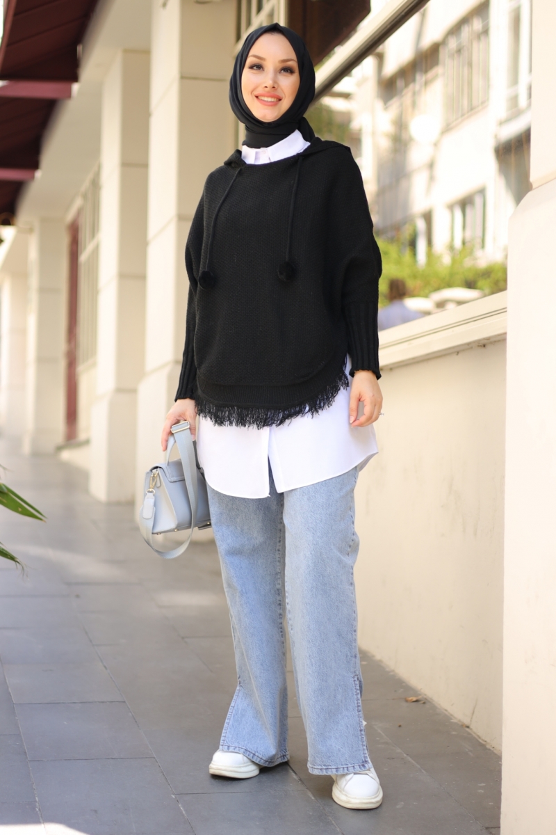 Matias Siyah Triko Panço