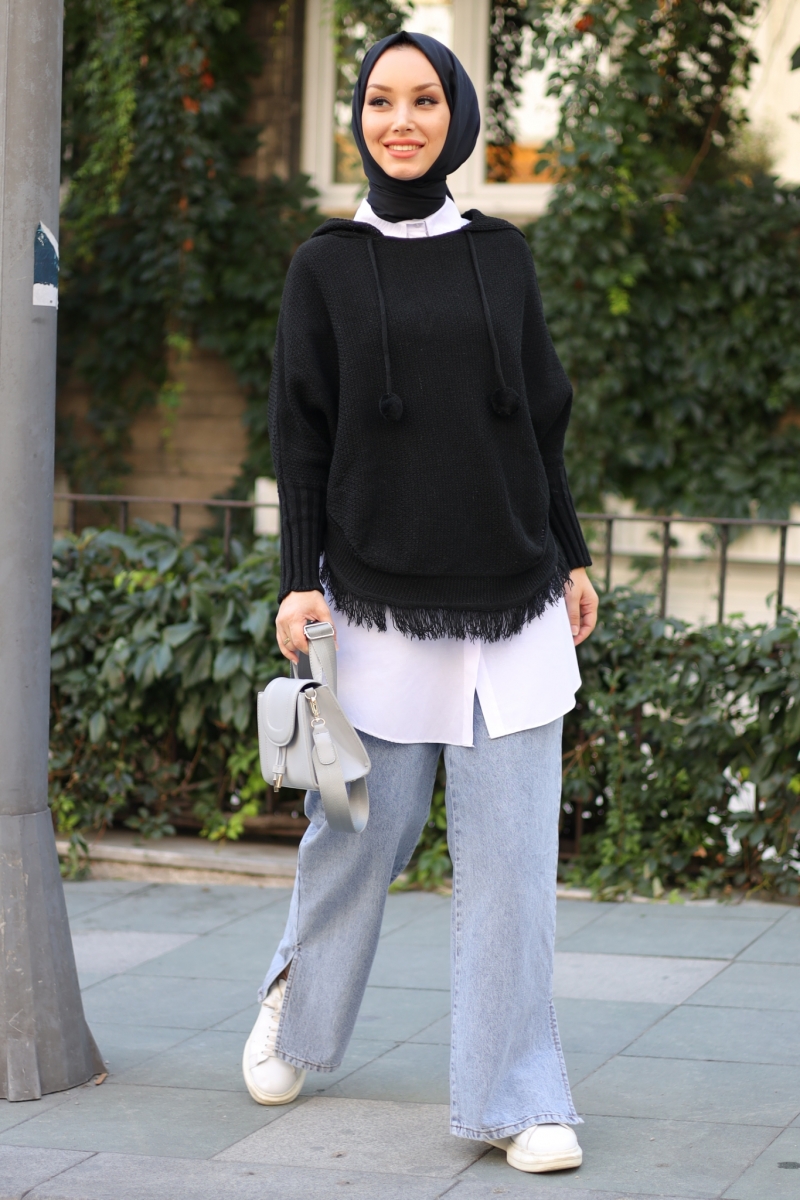 Matias Siyah Triko Panço