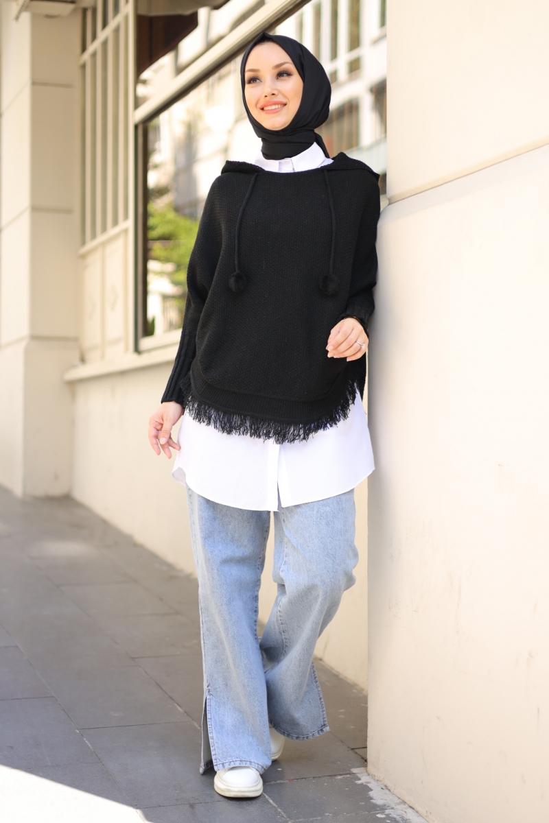 Matias Siyah Triko Panço