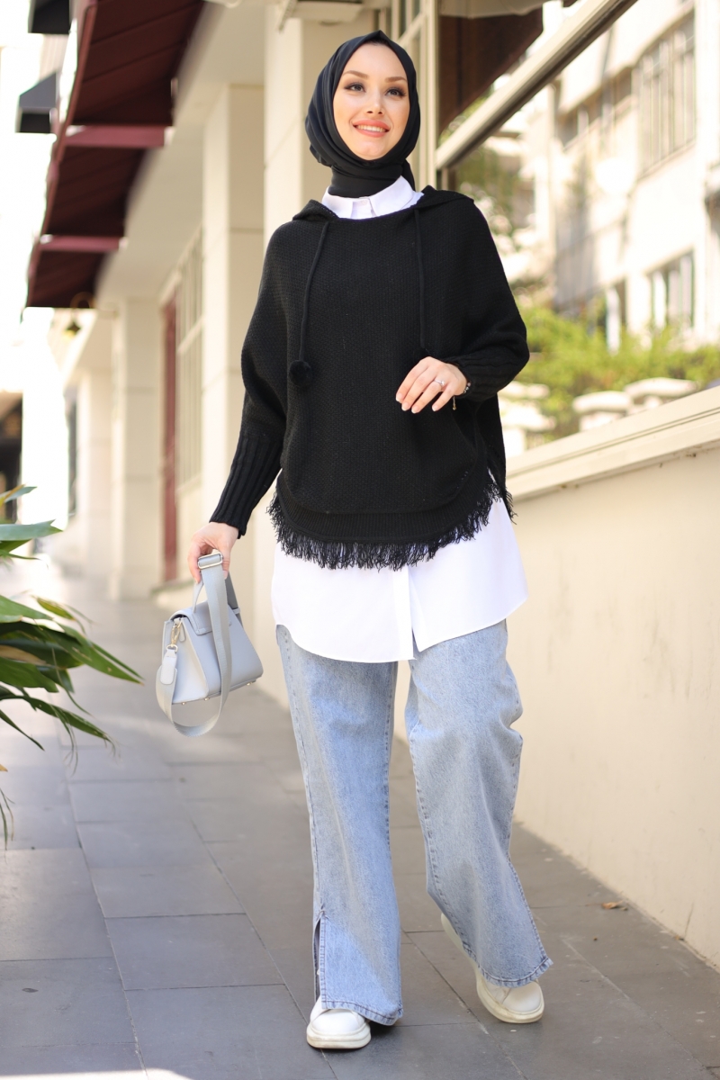 Matias Siyah Triko Panço