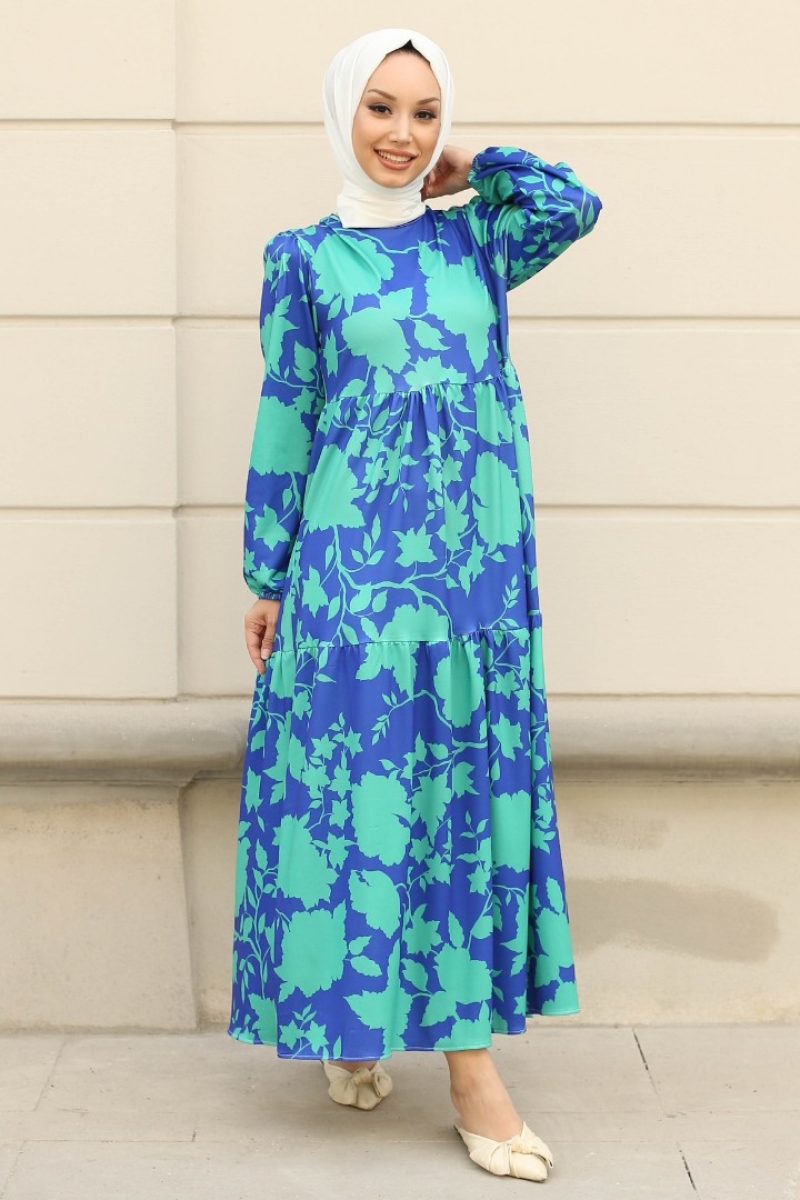 Maura Saks Mavisi Elbise