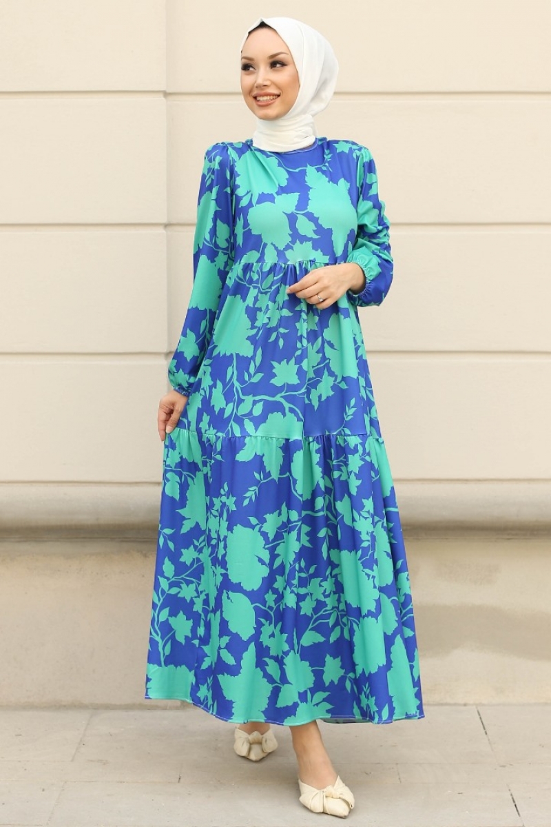 Maura Saks Mavisi Elbise