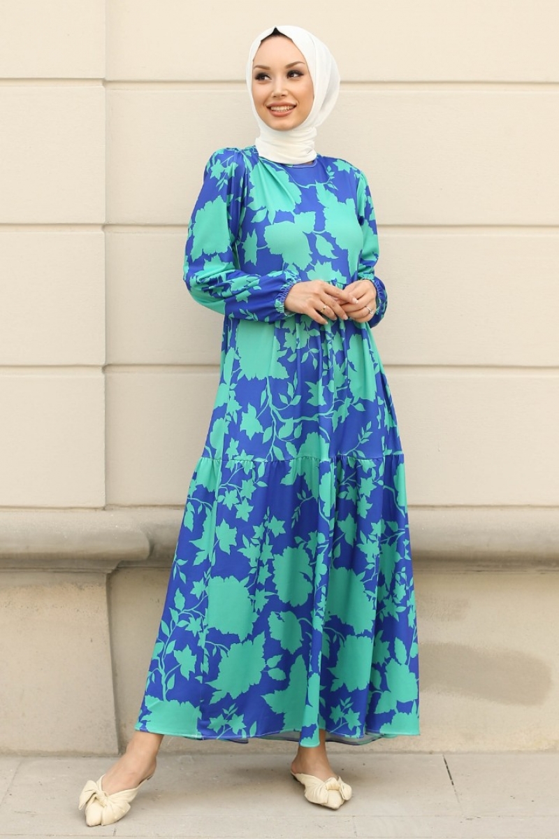 Maura Saks Mavisi Elbise