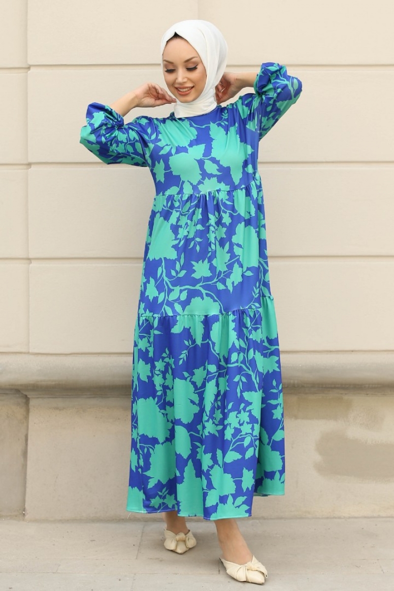 Maura Saks Mavisi Elbise