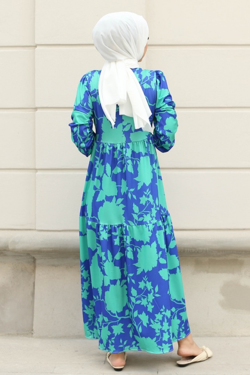 Maura Saks Mavisi Elbise