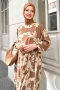 Mayi Camel Elbise