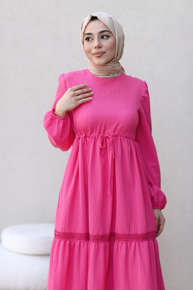 Mayla Pembe Elbise