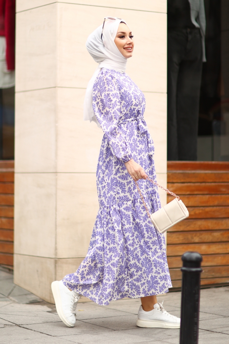 Medusa Lila Elbise