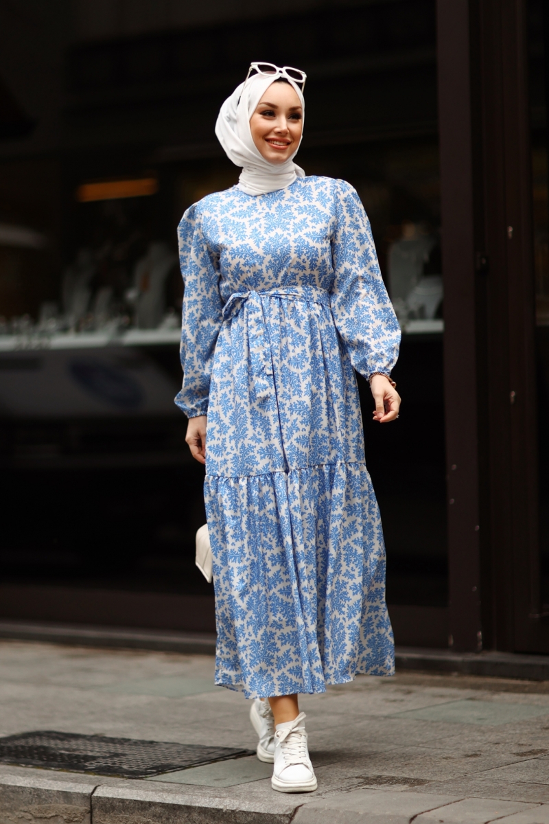 Medusa Mavi Elbise