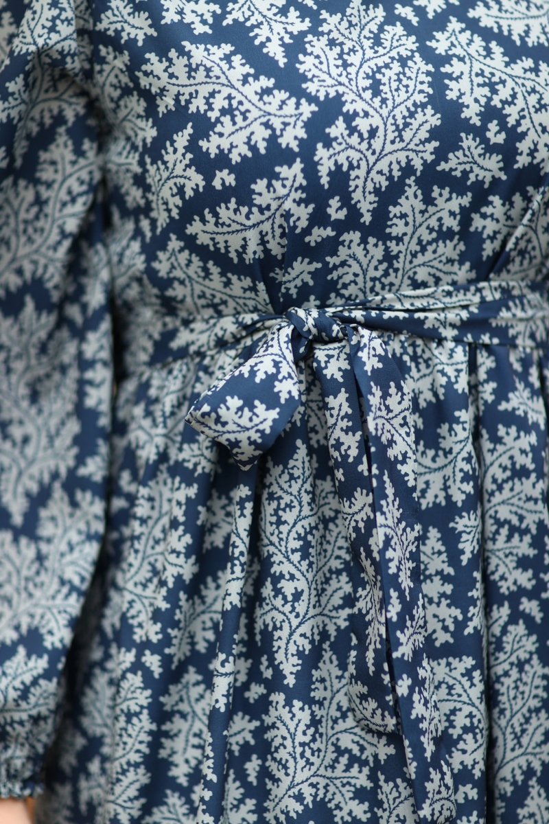 Medusa Lacivert Elbise