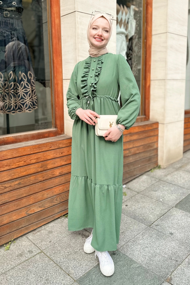 Mehir Yeşil Elbise
