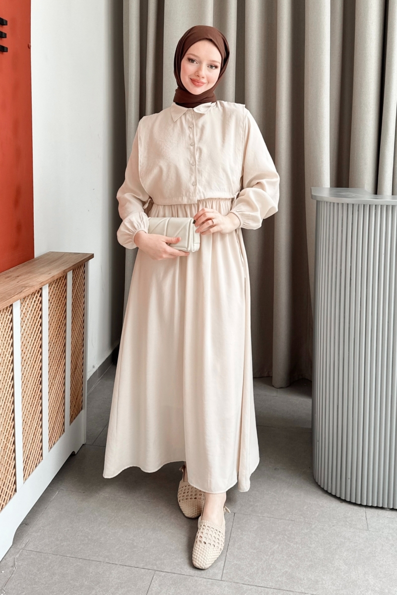 Melly Bej Elbise