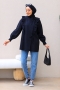 Merta Siyah Tunik