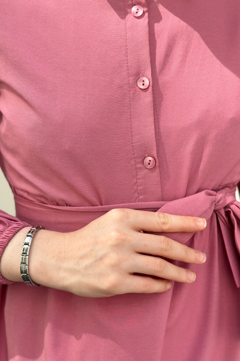 Meva Gül Kurusu Elbise