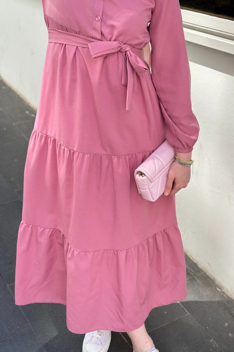 Meva Gül Kurusu Elbise