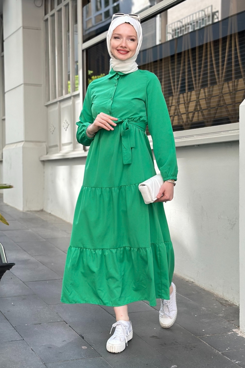 Meva Zümrüt Elbise