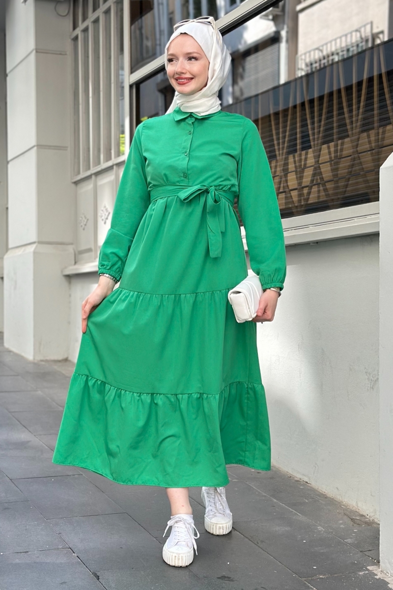 Meva Zümrüt Elbise