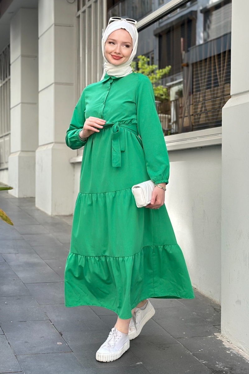 Meva Zümrüt Elbise
