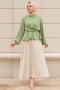 Meysa Mint Yeşili Gömlek