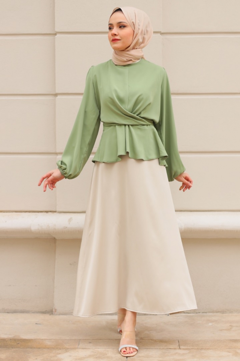 Meysa Mint Yeşili Gömlek