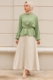 Meysa Mint Yeşili Gömlek