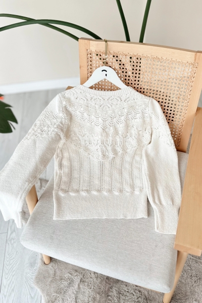 Mibra Ekru Triko Kazak